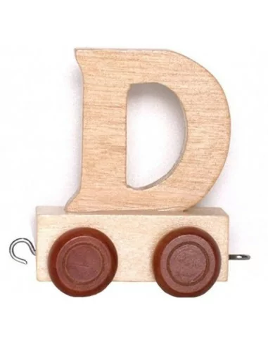 Wagonik „D” – brązowe kółka