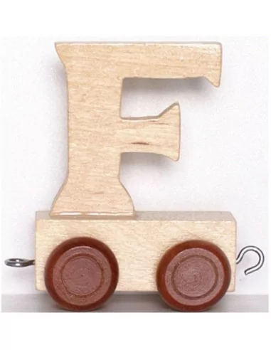 Wagonik „F” – brązowe kółka