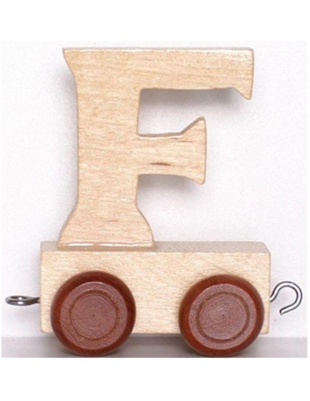 Wagonik „F” – brązowe kółka