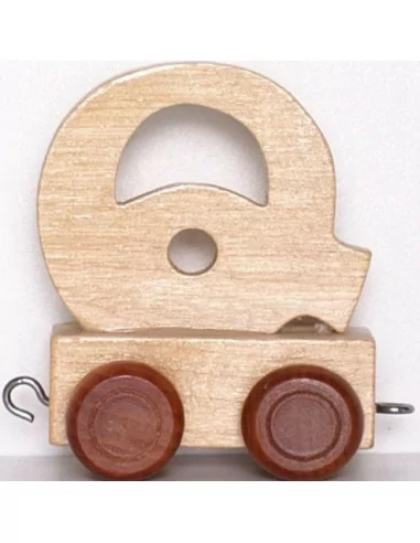 Wagonik „Q” – brązowe kółka