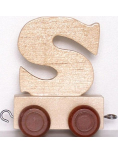 Wagonik „S” – brązowe kółka