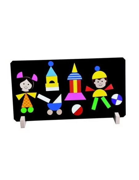 Magnetyczne puzzle - Zabawy dzieci