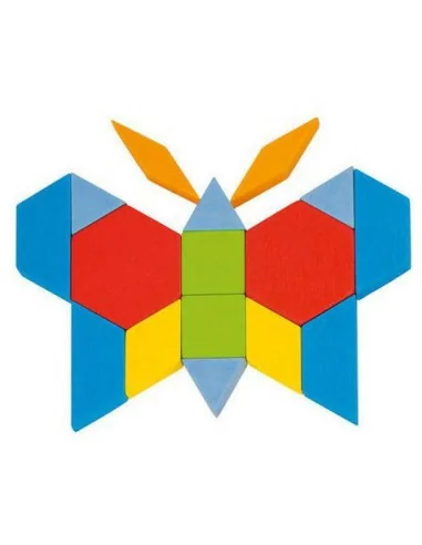 Drewniane puzzle - Mozaika, 250 Elementów