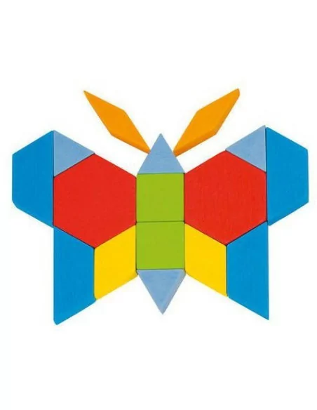 Drewniane puzzle - Mozaika, 250 Elementów