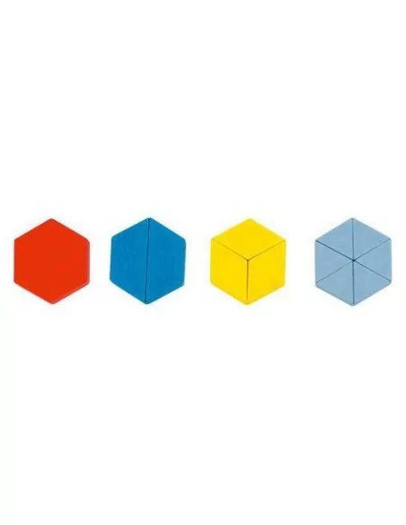 Drewniane puzzle - Mozaika, 250 Elementów