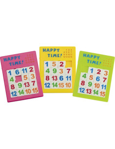 Przesuwane puzzle liczbowe,...