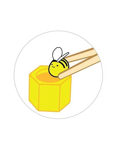 Plaster miodu z pszczółkami zabawka zręcznościowa