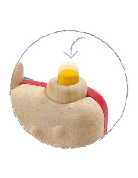 Aparat drewniany z kalejdoskopem