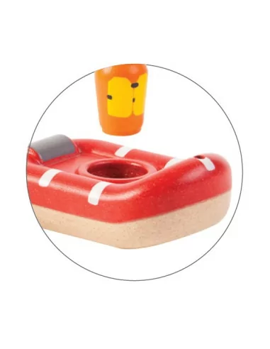 Łódź ratownicza – zabawka do kąpieli