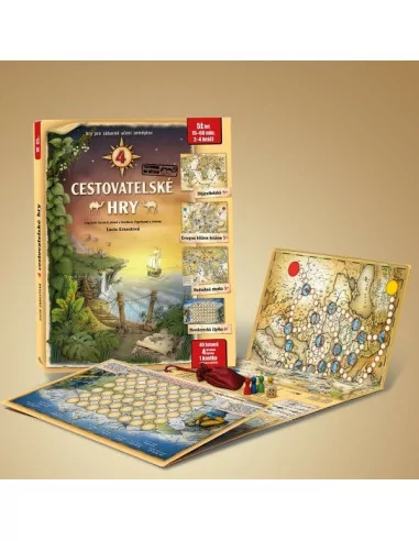 4 gry podróżne od Lucii Ernestovej