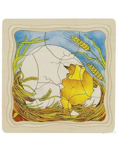 Puzzle warstwowe – od kury do jajka