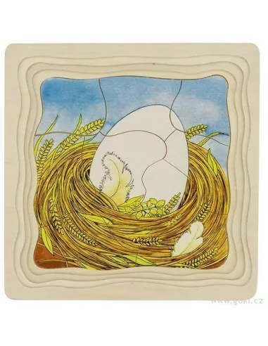 Puzzle warstwowe – od kury do jajka