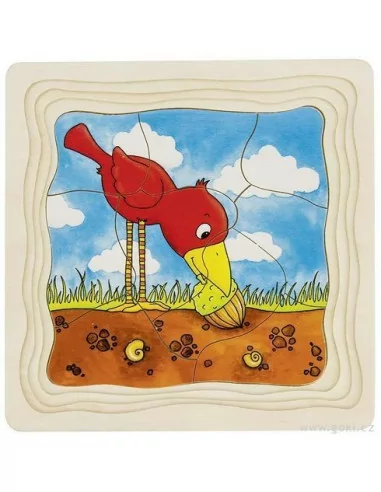 Puzzle warstwowe  – drzewo z nasiona