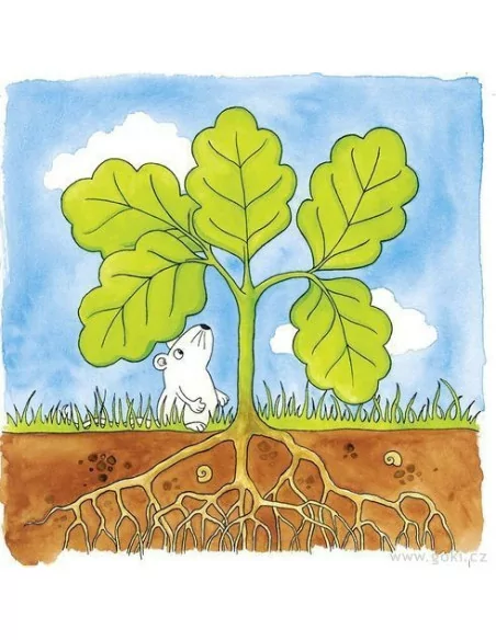 Puzzle warstwowe  – drzewo z nasiona