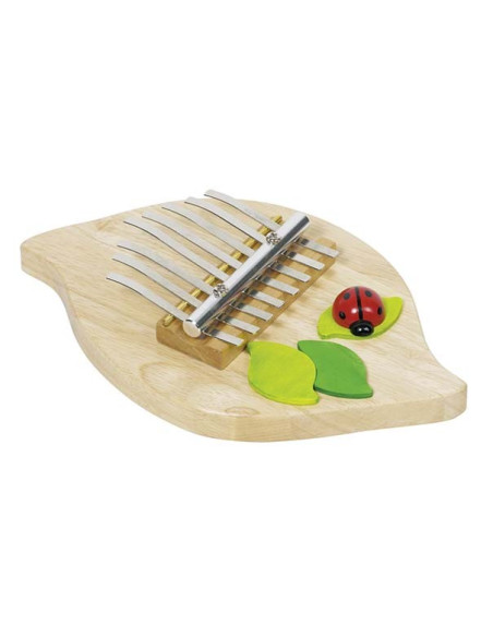 Instrument kalimba z biedronką