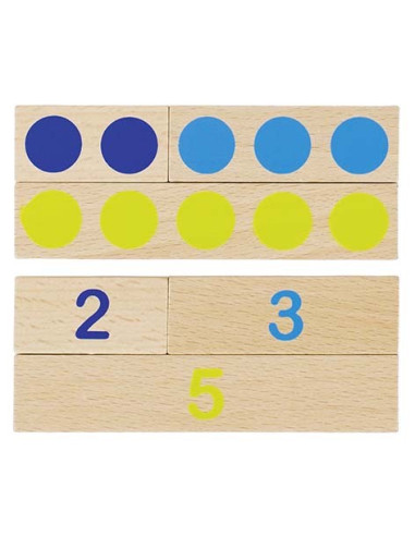 Uczymy się liczyć – deseczki, 36 elementów