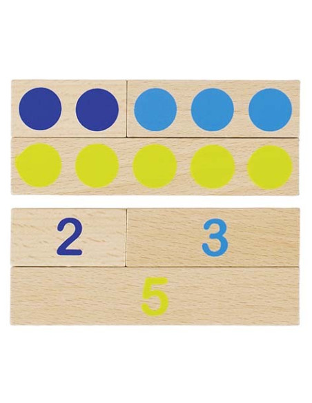 Uczymy się liczyć – deseczki, 36 elementów