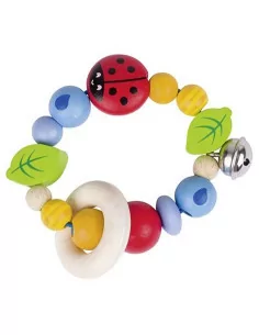 Koraliki z biedronką i...