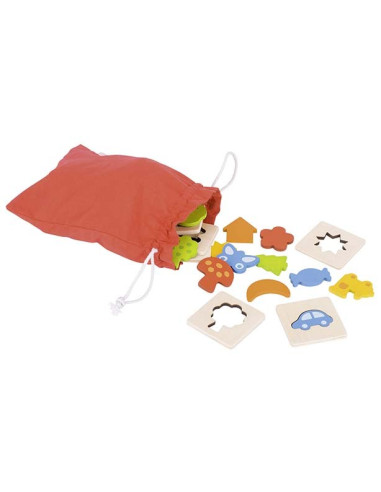 Gra dotykowa - poznaj kształt w woreczku