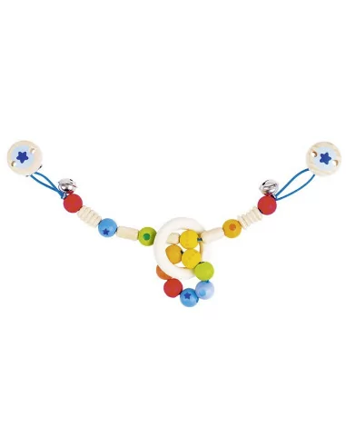 Řetěz do kočárku - rolničky a kroužky