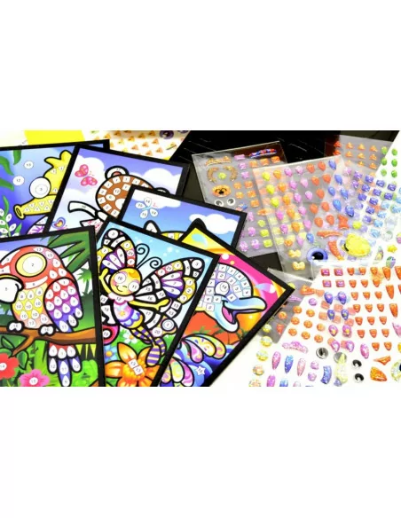 Błyszczące samoprzylepne obrazki, 2 szt.