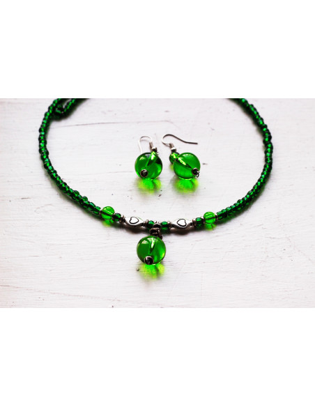 Naszyjnik i kolczyki