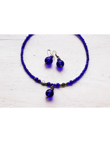 Naszyjnik i kolczyki