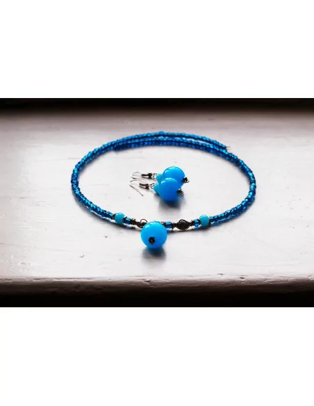 Naszyjnik i kolczyki