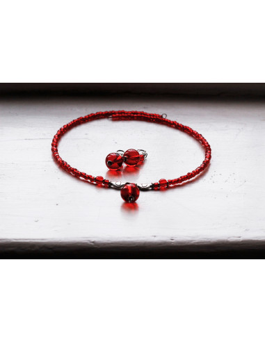 Naszyjnik i kolczyki