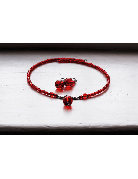 Naszyjnik i kolczyki