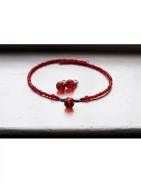 Naszyjnik i kolczyki