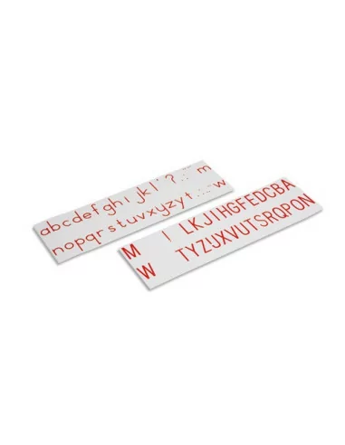 Nienhuis - Alfabet drukowany na płytkach