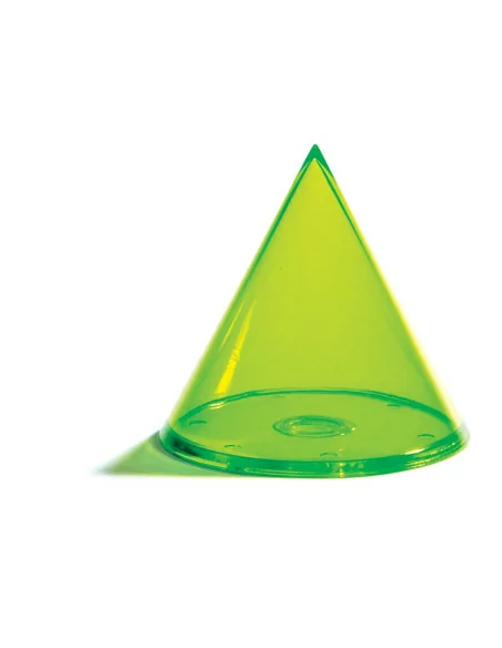 Przezroczyste kolorowe geometryczne bryły