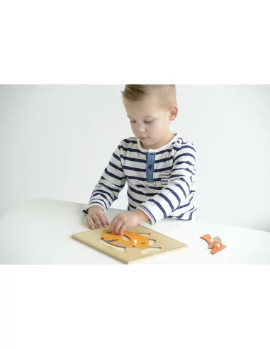 Nienhuis - Puzzle ze zwierzętami - ryba