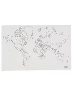 Nienhuis - Mapa świata -...