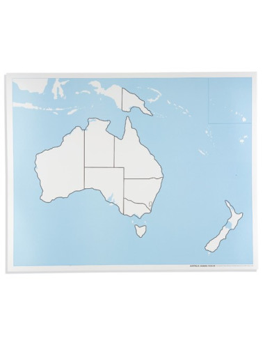 Nienhuis - Australia - mapa do pracy