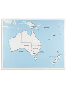 Nienhuis - Australia - mapa...