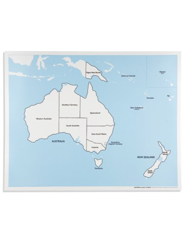 Nienhuis - Australia - mapa kontrolna, z podpisami