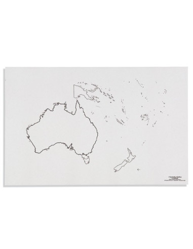 Nienhuis - Mapa Australii