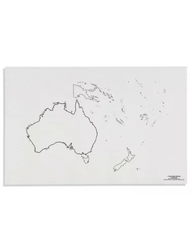 Nienhuis - Mapa Australii