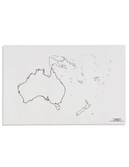 Nienhuis - Mapa Australii