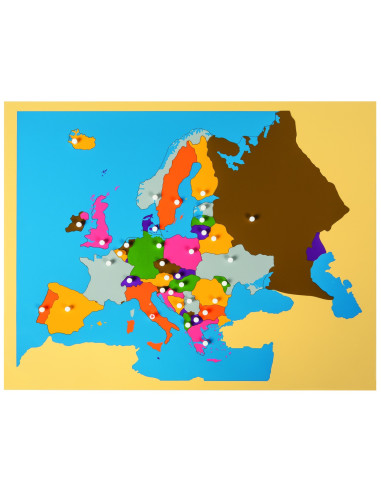 Nienhuis - Puzzlowa mapa Europy