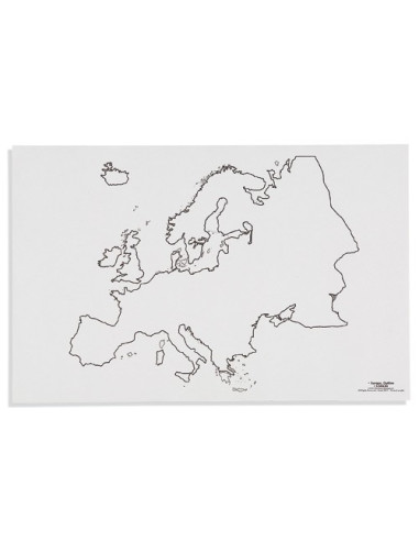 Nienhuis - Mapa Europy