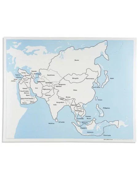 Nienhuis - Azia - mapa kontrolna, z podpisami