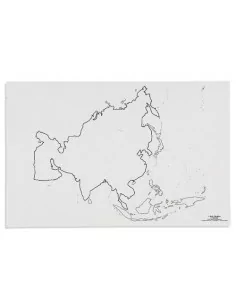 Nienhuis - Mapa Azia