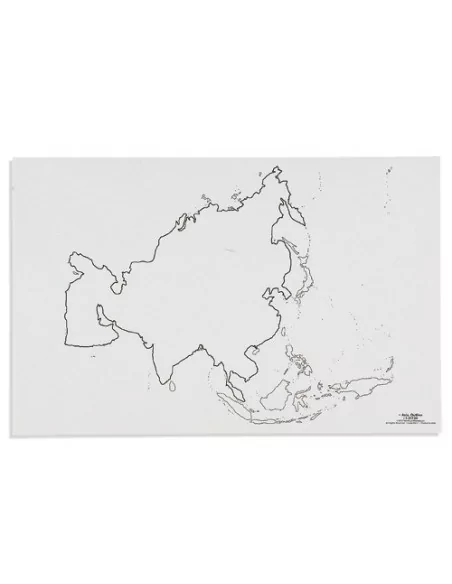 Nienhuis - Mapa Azia