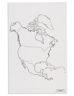 Nienhuis - Mapa Ameryka...