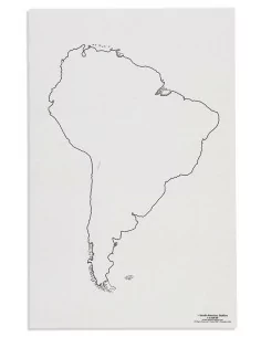 Nienhuis - Mapa Ameryki...