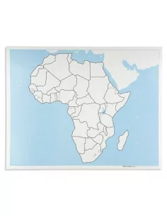 Nienhuis - Afryka - mapa do...