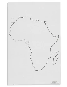 Nienhuis - Mapa Afryky